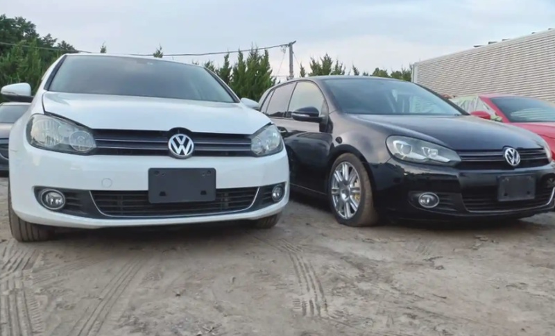 Бампер передний от Volkswagen Golf 6, 2008-2013